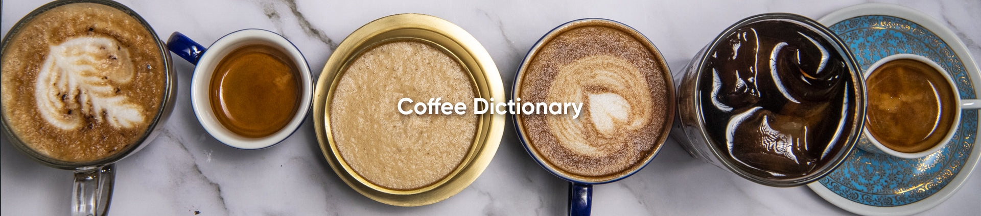 Coffee dictionary Banner